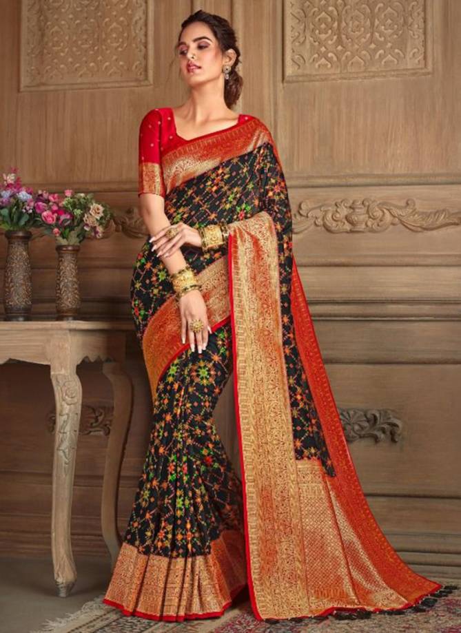 JOH RIVAAJ BUNAI 4 New Designer Festive Wear Latest Saree Collection